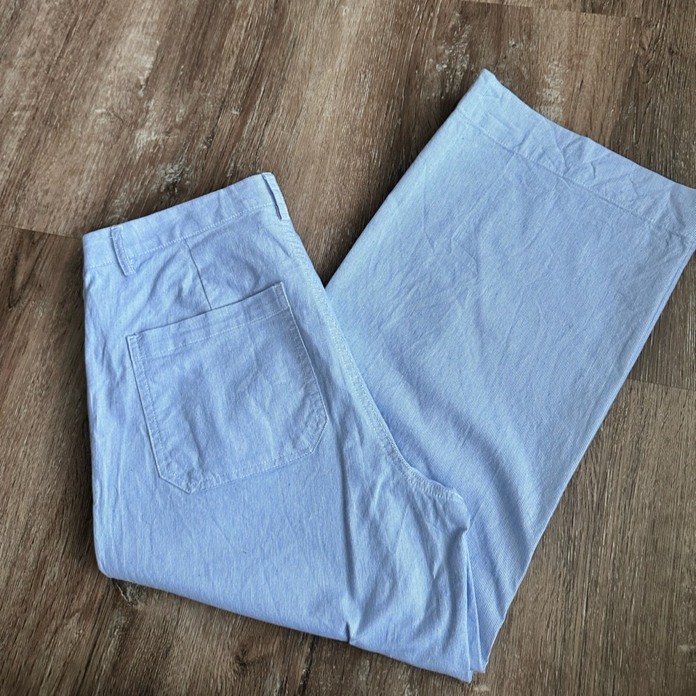 J. Crew Pinstripe Jeans